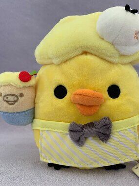 San-X Kiiroitori Muffin Cafe Plush Toy